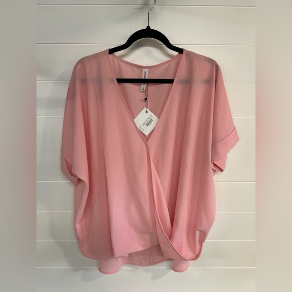 Zenana Drape Top - Picture 1 of 3